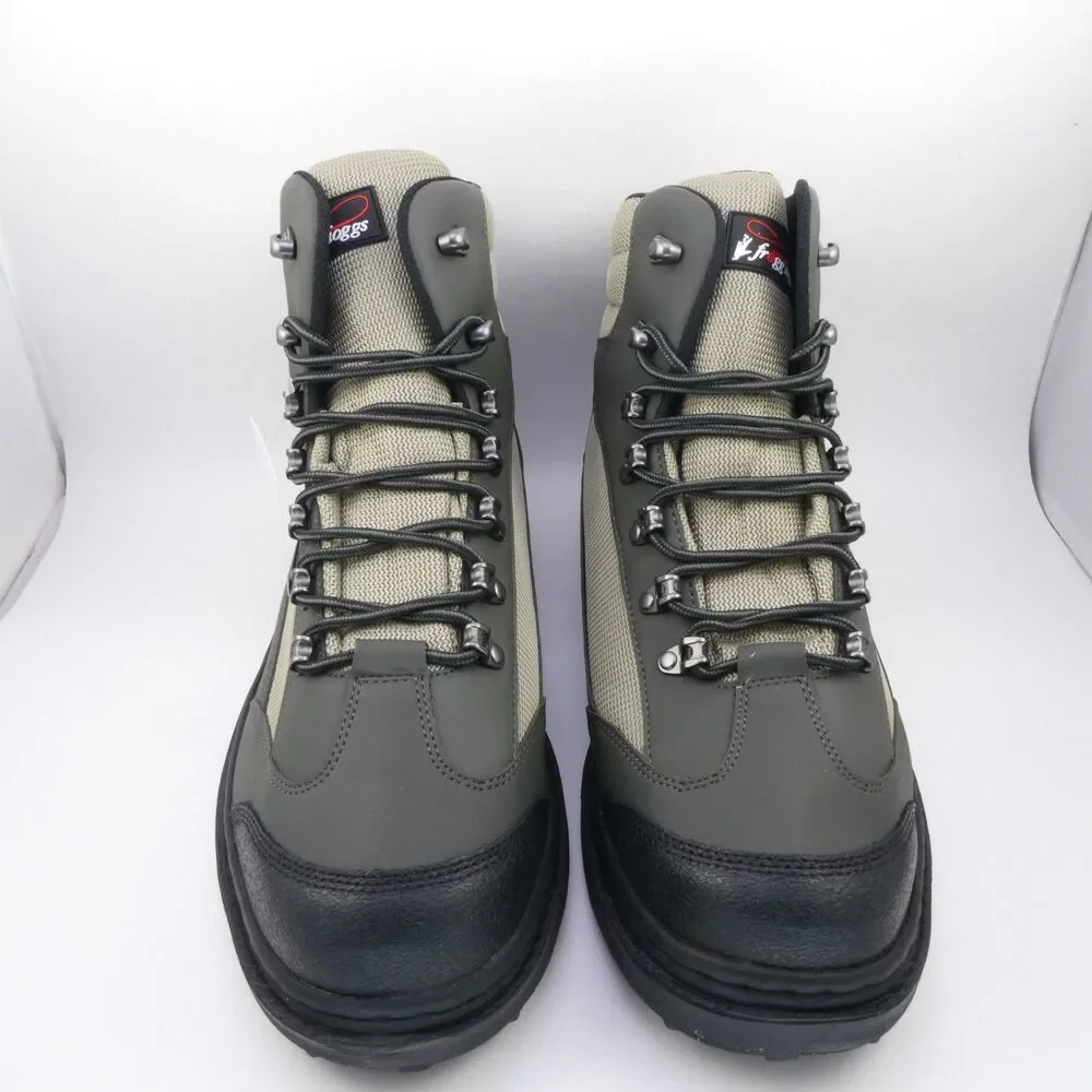 Frogg Toggs® Men's US Size 14 Hellbender™ Felt Wading Boot in Green/Silver/Black